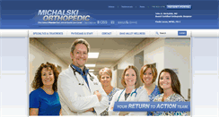 Desktop Screenshot of michalskiortho.com